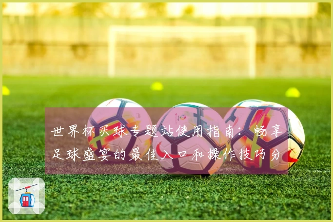 世界杯买球专题站使用指南：畅享足球盛宴的最佳入口和操作技巧分享